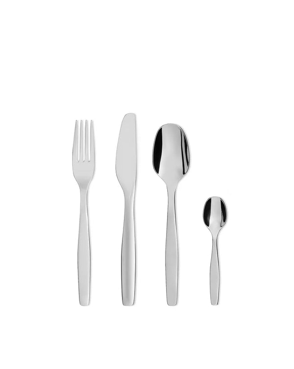 Alessi — Itsumo ANF06S24 | Bestiksæt med 24 dele i rustfrit stål 18/10 Fukasawa — Alessi