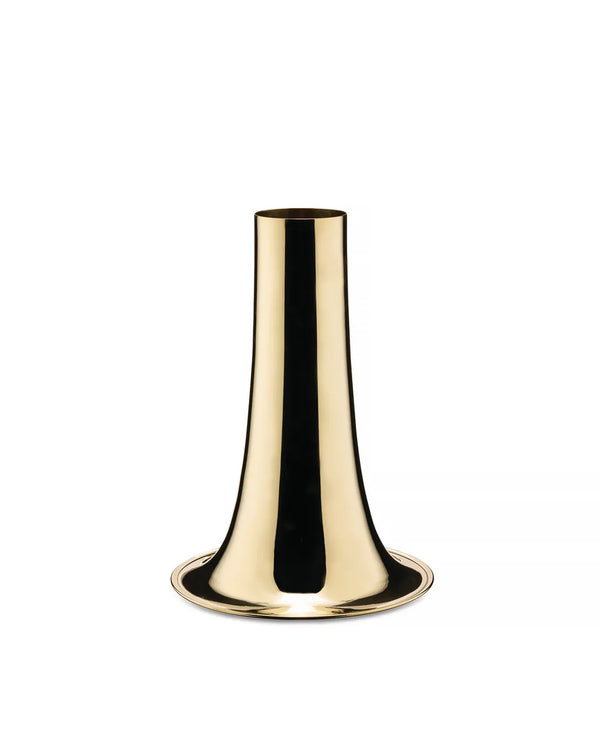 Alessi — Trumpet ITM05 BR | Vaso in ottone tornito Il Tornitore Matto — Alessi