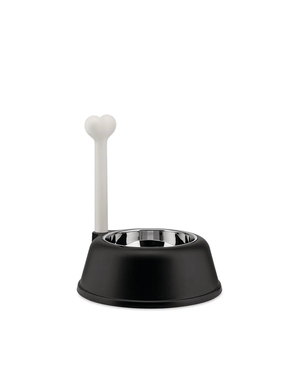 Alessi — Lupita AMMI02 B | Ciotola design per cani, nero — Alessi