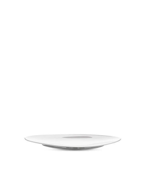 Alessi — Colombina FM10/1 | Plato llano de porcelana blanca — Alessi