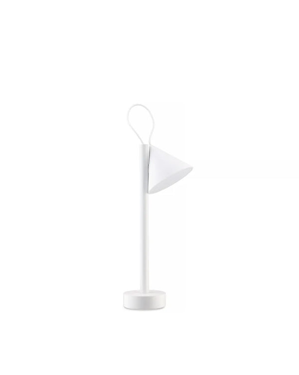 Alessi — Tsumiki ME01 W | Lampada portatile bianca MEDUM — Alessi