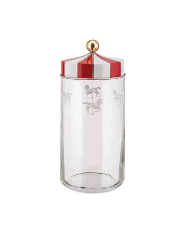 Alessi — Circus MW30/150 | Barattolo in vetro serigrafato Wanders — Alessi