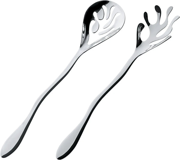 Alessi — Mediterraneo ESI16SET | Glanzend roestvrijstalen slabestek — Alessi
