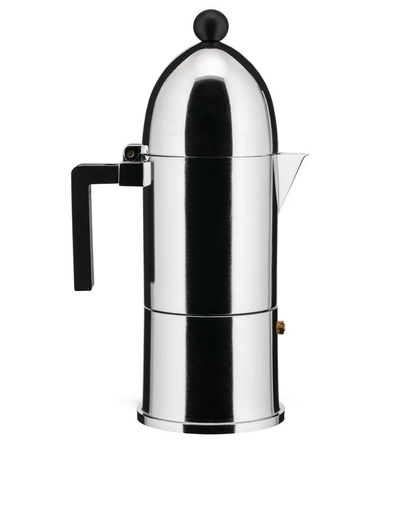 Alessi — La Cupola A9095/6 B | Cafetière espresso Aldo Rossi 6 tasses — Alessi