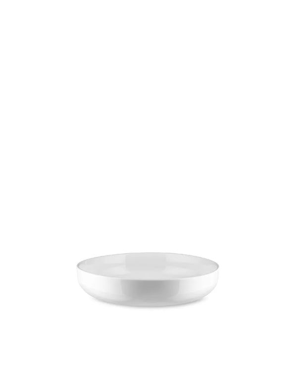 Alessi — Itsumo NF07/2 | Tiefer Teller aus weißem Porzellan — Alessi