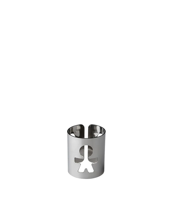 Alessi — Girotondo AKK84S2 W | Set portatovaglioli bianchi King-Kong — Alessi