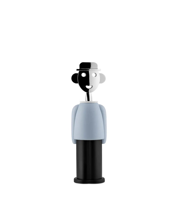Alessi — Alessandro M. AM23 PB | Cavatappi in resina azzurro — Alessi