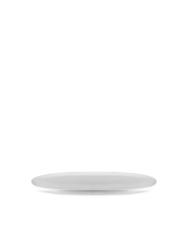 Alessi — Itsumo NF07/22 NF07/22 36 | Ovaler Teller aus Fukasa-Porzellan — Alessi