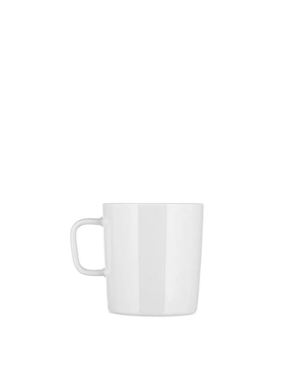 Alessi — PlateBowlCup AJM28/89 | Mug in porcellana bianca Jasper Morri — Alessi