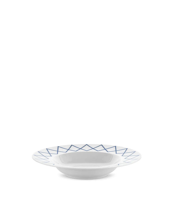 Alessi — ES22/2 | Suppenteller Sottsass aus Porzellan — Alessi