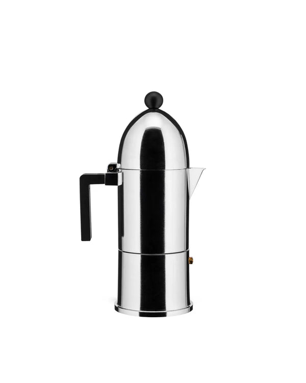 Alessi — La Cupola 9095/6 9095/6BFM | Caffettiera Aldo Rossi in allumi — Alessi