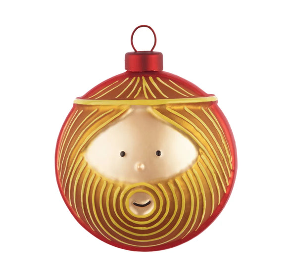 Alessi — Giuseppe AMJ13 3 | Pallina di Natale in vetro soffiato — Alessi