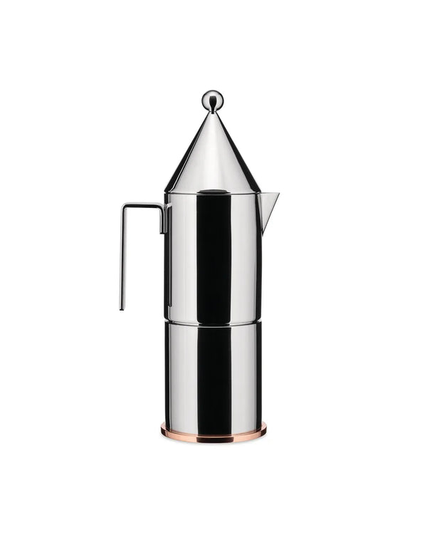 Alessi — La Conica 90002/6 | Cafetière Aldo Rossi 6 tasses — Alessi