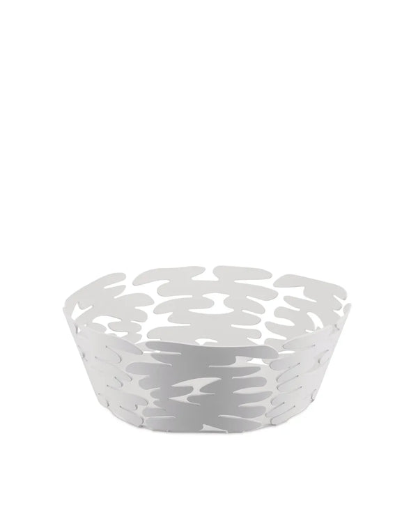 Alessi — Barket BM10/18 BM10/18 W | Cestino rotondo in acciaio vernici — Alessi