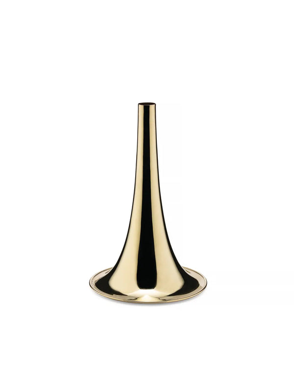 Alessi — Trumpet ITM04 BR | Vaso in ottone tornito Il Tornitore Matto — Alessi