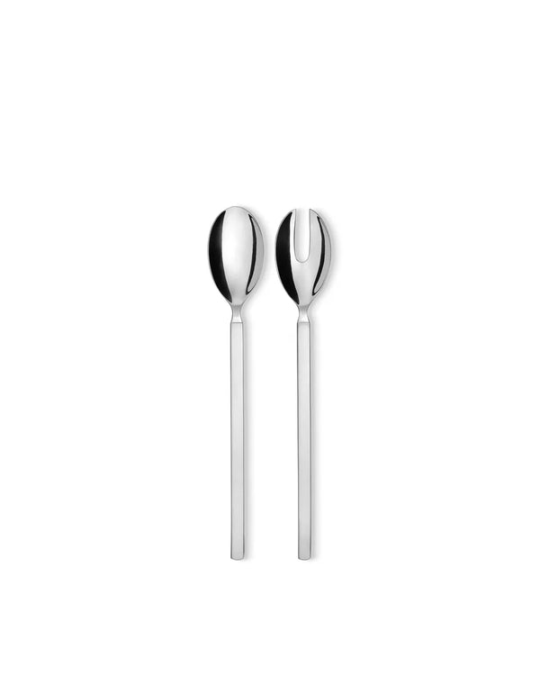 Alessi — Dry 4180/14 | Salladsbestick Castiglioni i stål — Alessi