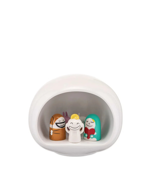Alessi — AMGI10 | Presepe in porcellana decorata a mano — Alessi