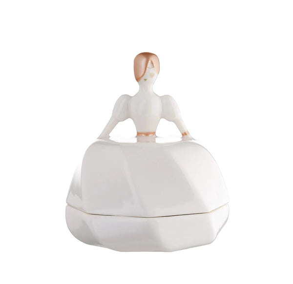 Alessi — AAA02 | La Petite Mariée, bomboniera in porcellana — Alessi
