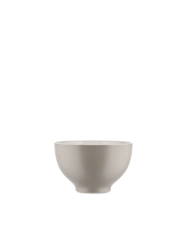 Alessi — Tonale DC03/3 LG | Große Schüssel aus grauem Steinzeug — Alessi
