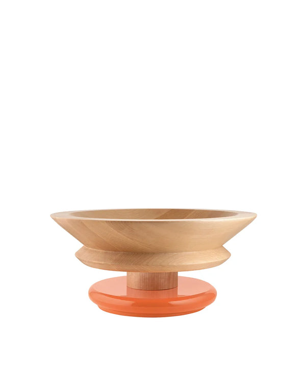 Alessi — ES15 1 | Centre de table en tilleul d’Ettore Sottsass — Alessi