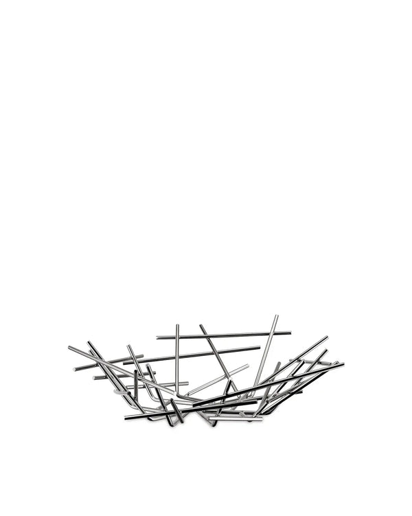 Alessi — Blow Up FC02 | Campana-Korb aus Edelstahl — Alessi