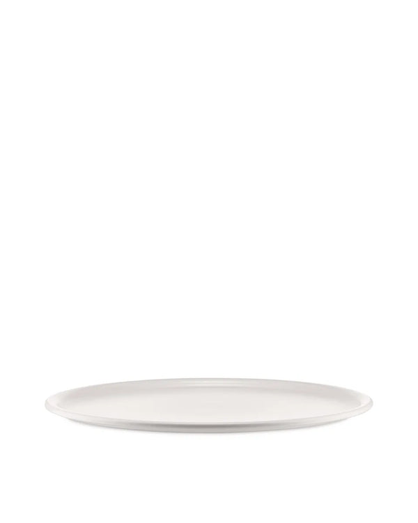 Alessi — A Tempo APD04 | Vassoio in resina bianca Deltour — Alessi