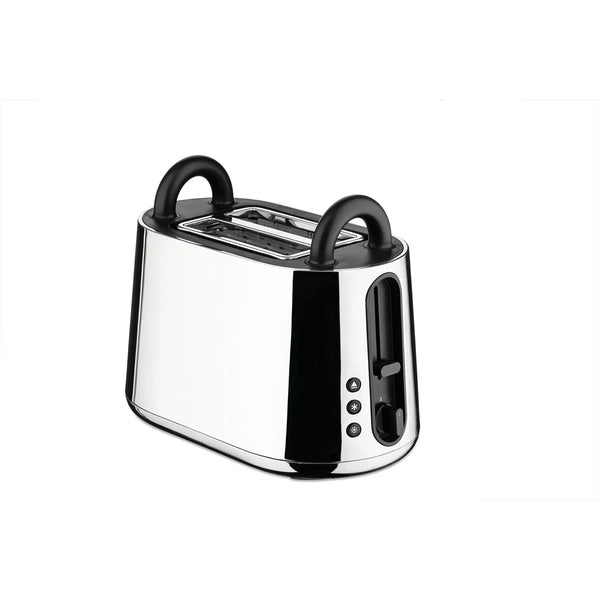 Alessi — Toru NE03 B | Tostadora de acero inoxidable negra Nendo — Alessi
