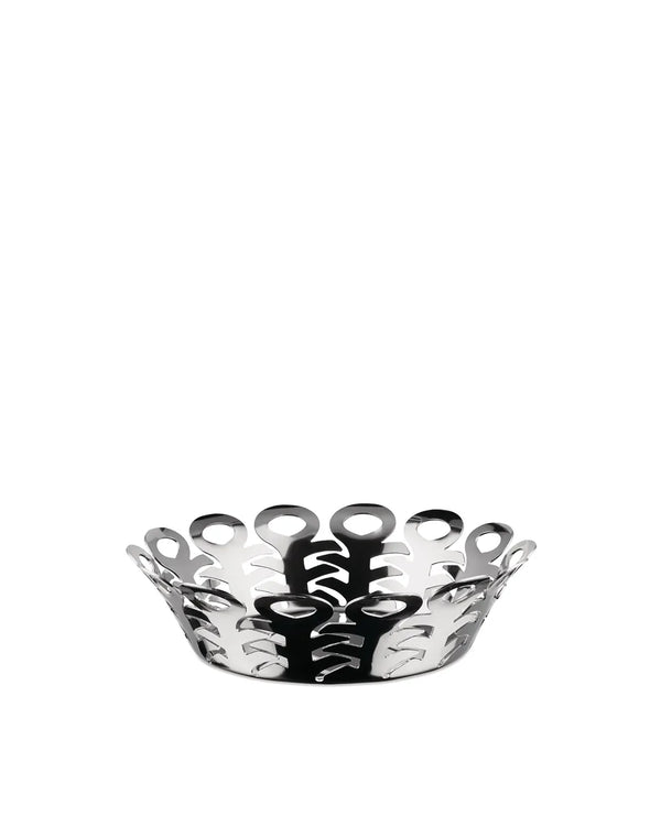 Alessi — Vimini BM21/21 | Cestino traforato in acciaio inox — Alessi