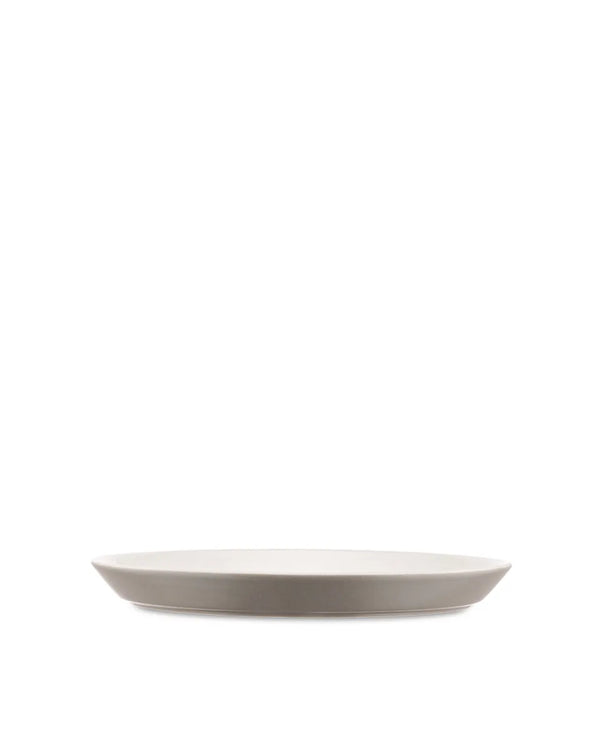 Alessi — Tonale DC03/5 LG | Dessertteller aus grauem Steinzeug — Alessi