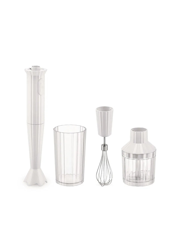 Alessi — Plissé MDL10 MDL10SW/US | Frullatore a immersione bianco De L — Alessi