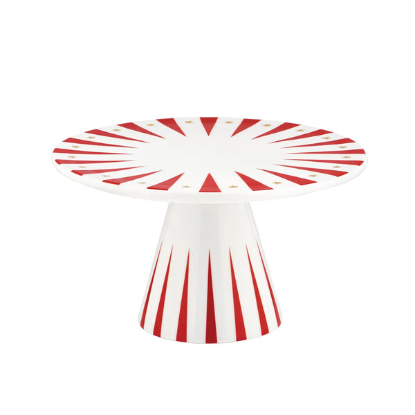 Alessi — Delight NZ05 | Alzata in porcellana decorata a mano — Alessi