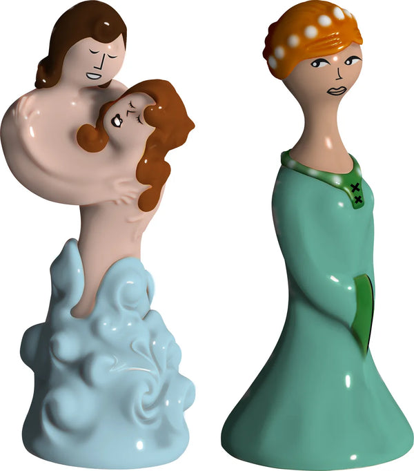 Alessi — AMGI42SET2 | Paolo, Francesca & Beatrice van porselein — Alessi