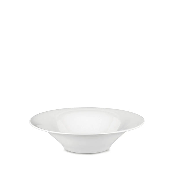 Alessi — KU TI05/38 | Salatschüssel aus weißem Porzellan Toyo Ito — Alessi