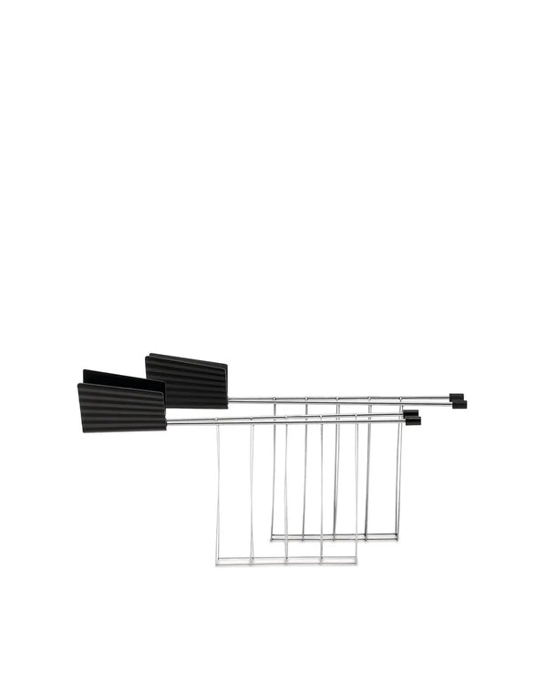 Alessi — Plissé MDL08RA MDL08RA B | Pinze tostapane De Lucchi, nero — Alessi