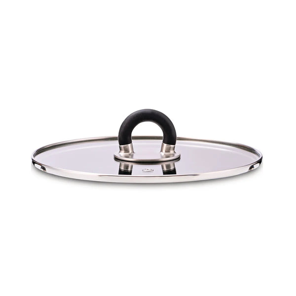 Alessi — STEN ABGMP3633B | Glaslock med svart silikonknopp — Alessi