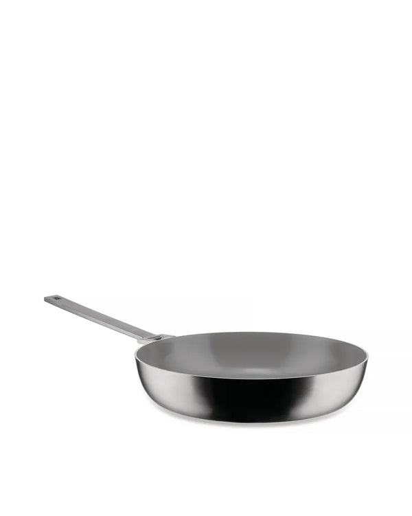 Alessi — Convivio DC114/28 | Poêle haute en trilaminé 28 cm — Alessi