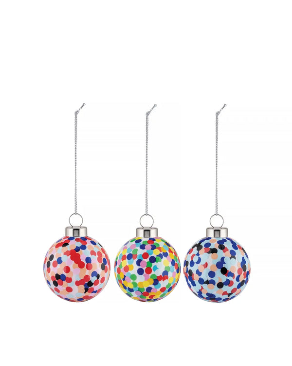Alessi — Proust AM43SET3 | Blown glass Christmas baubles — Alessi