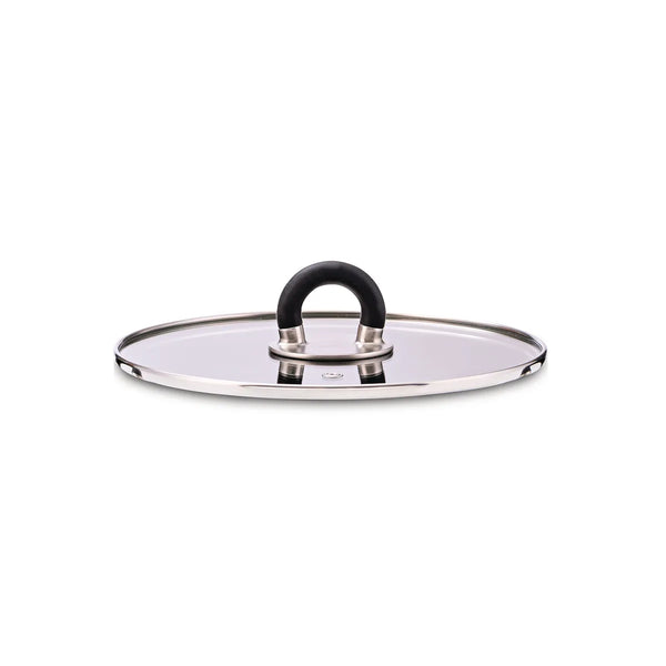 Alessi — STEN ABGMP3632B | Glaslock med svart silikonknopp — Alessi