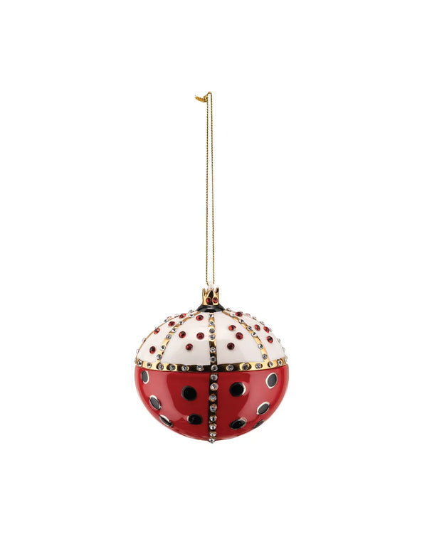 Alessi — Re Coccinello MJ16 8 | Decorazione natalizia in porcellana — Alessi