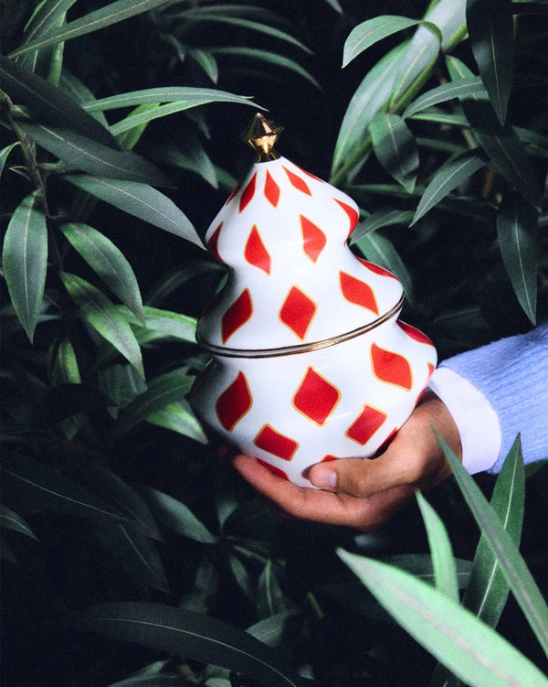 Alessi — Delight NZ03 | Contenitore natalizio in porcellana — Alessi
