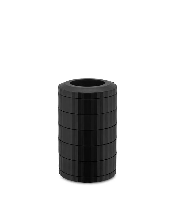 Alessi — Plissé MDL19 B | Porte-capsules rotatif noir De Lucchi — Alessi
