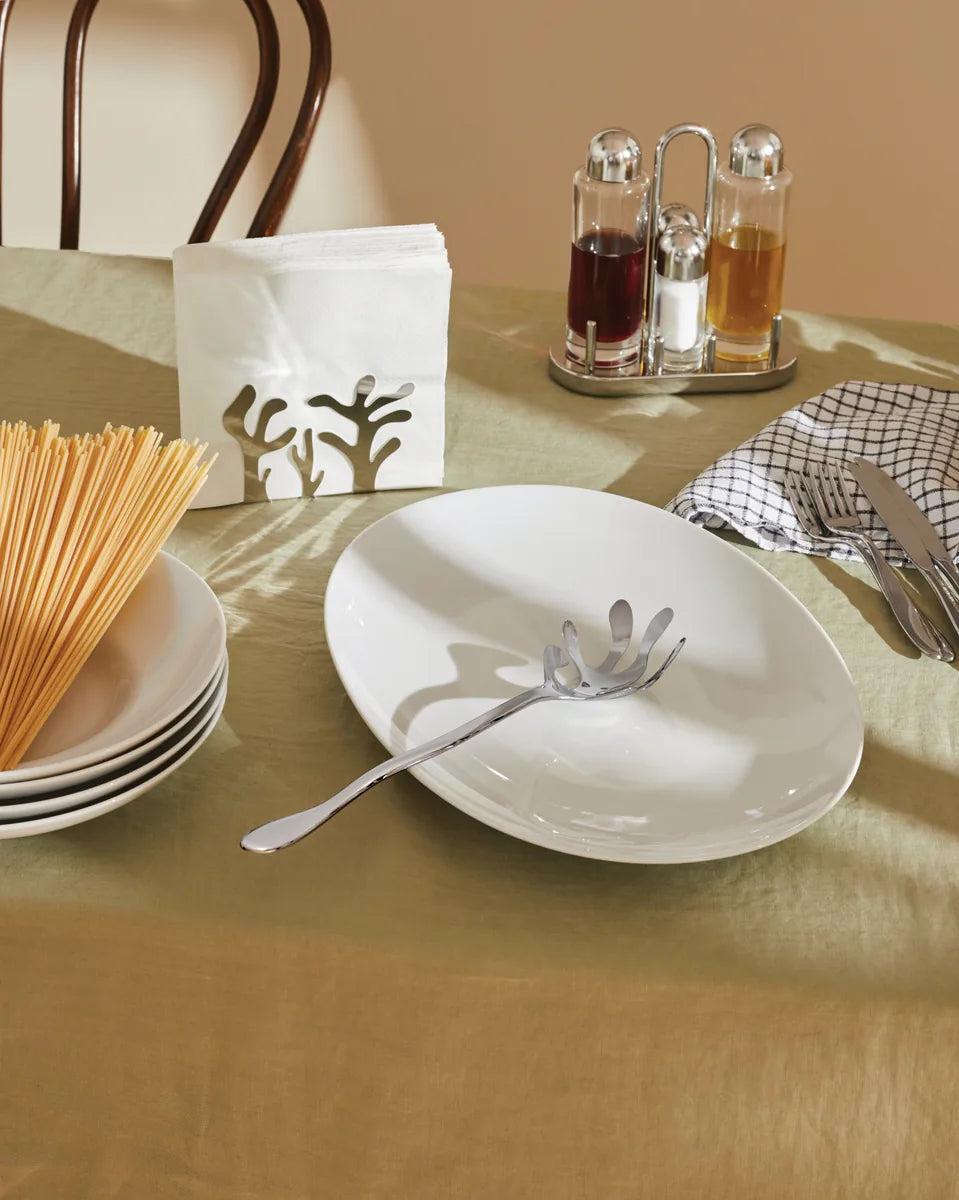 Alessi — Mediterraneo ESI03 | Portatovaglioli in acciaio 18/10 — dettaglio