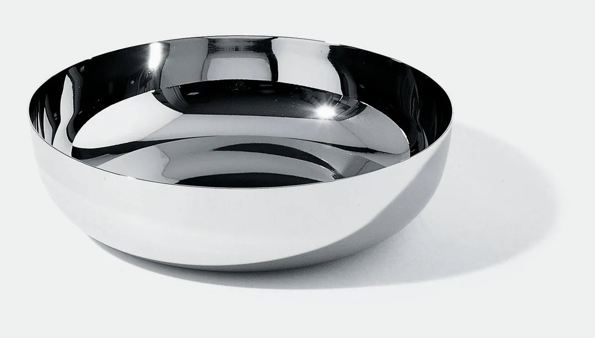 Alessi — JM15/24 L | Insalatiera in acciaio inox Jasper Morrison — vista laterale