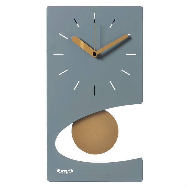 Arti & Mestieri - Orologio da parete di design moderno Eclipse pendolo — Arti & Mestieri