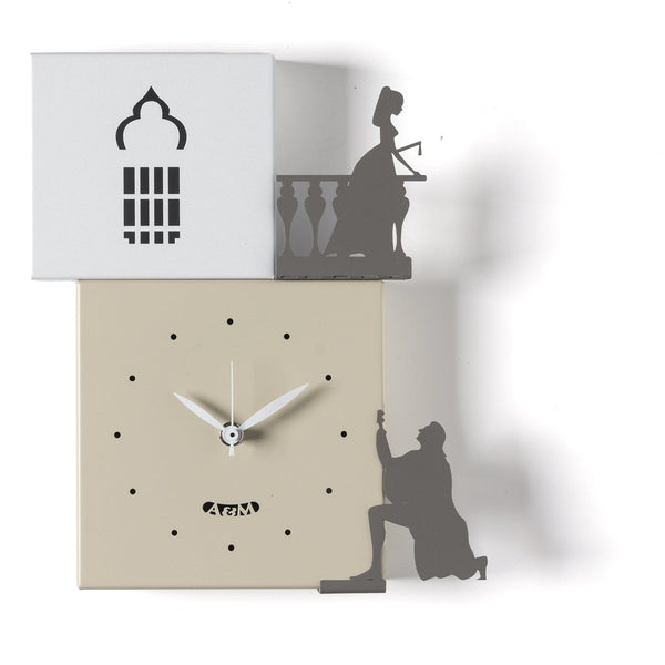 Arti & Mestieri - Romeo and Juliet designer wall clock — Arti & Mestieri
