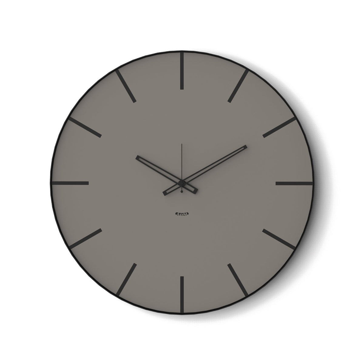Arti & Mestieri orologio da parete Symbol 45 nero fango ferro lavorato artigianalmente