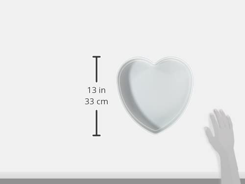 Decora teglia professionale cuore alluminio anodizzato 25x7,5 cm