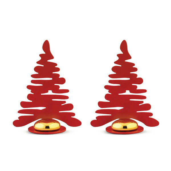 Alessi — Barkplace Tree BM16S2 R | Segnaposto da tavola in acciaio ros — Alessi