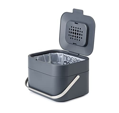 Joseph Joseph Stack pattumiera umido filtro antiodore acciaio inox ventilazione