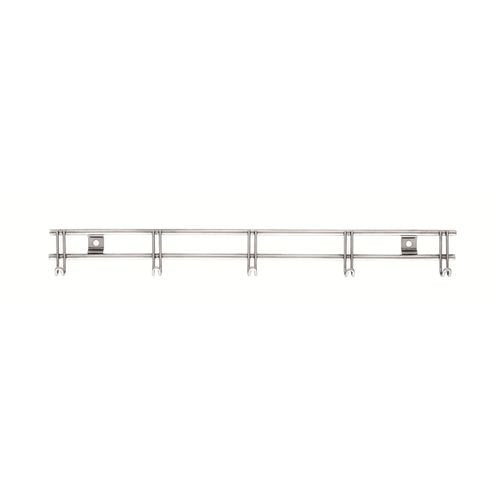 Pintinox barra utensili acciaio inox 5 ganci Ellisse 33 cm